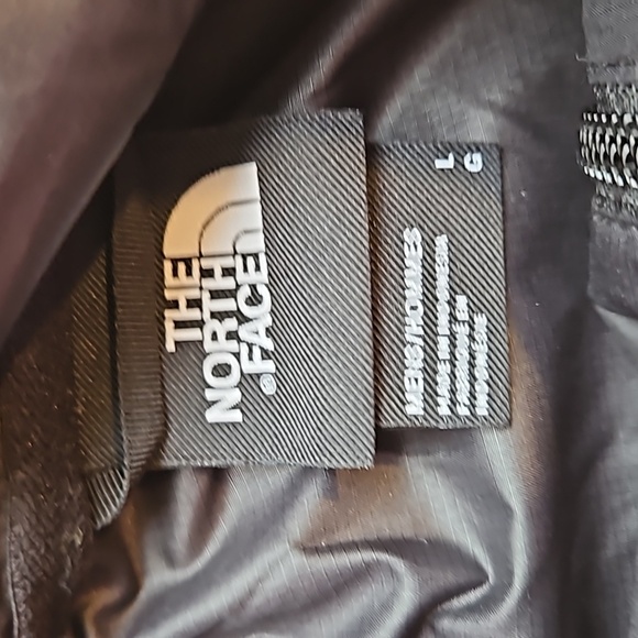 North Face Pink Black Abstract Fanorak Windbreaker L - Picture 7 of 11